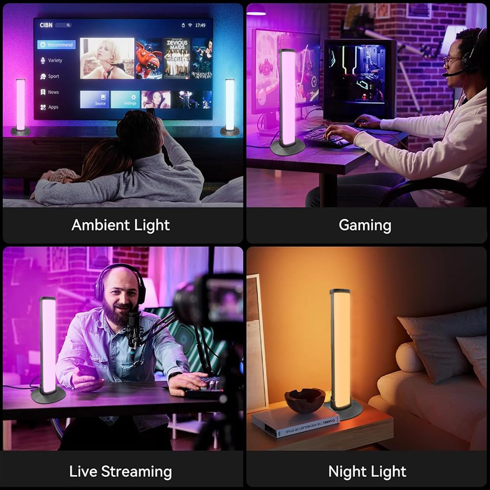 PSTAR RGB Light Bars – Smart Ambience for Gaming & Home