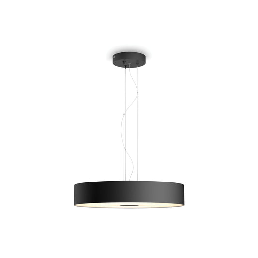 Philips Hue – Lámpara inteligente, Hue Fair, Lámpara Colgante LED Inteligente, Luz Blanca de cálida a fría, Compatible con Alexa y Google Home, Color Negro